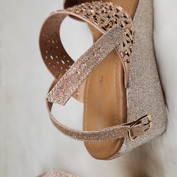 Top Moda Desire1 Champagne Size 9 NWT in Original Retail box - Picture 12 of 16